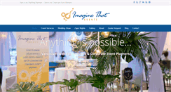 Desktop Screenshot of imaginethatevents.ca